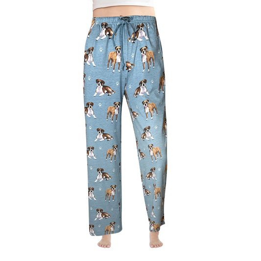 Boxer Pajama Bottoms - Unisex Cotton Blend PJs