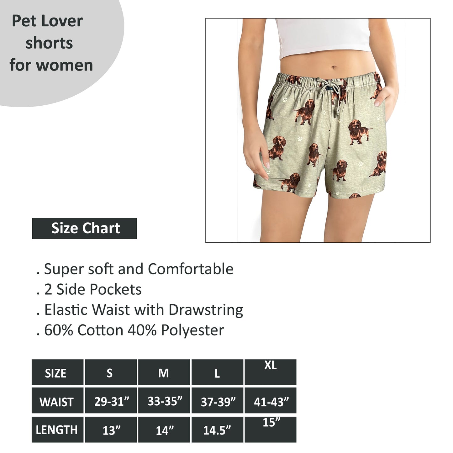 Dachshund Shorts
