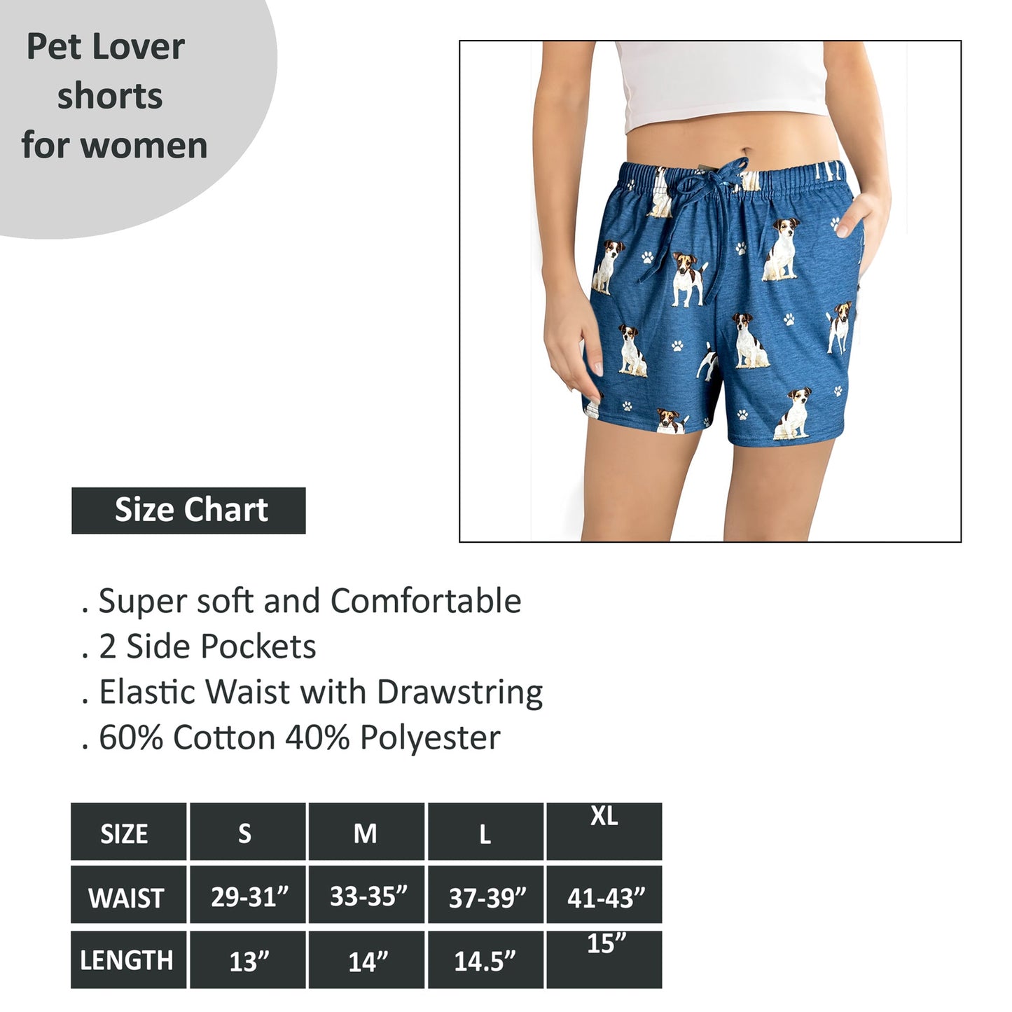 Jack Russell Shorts