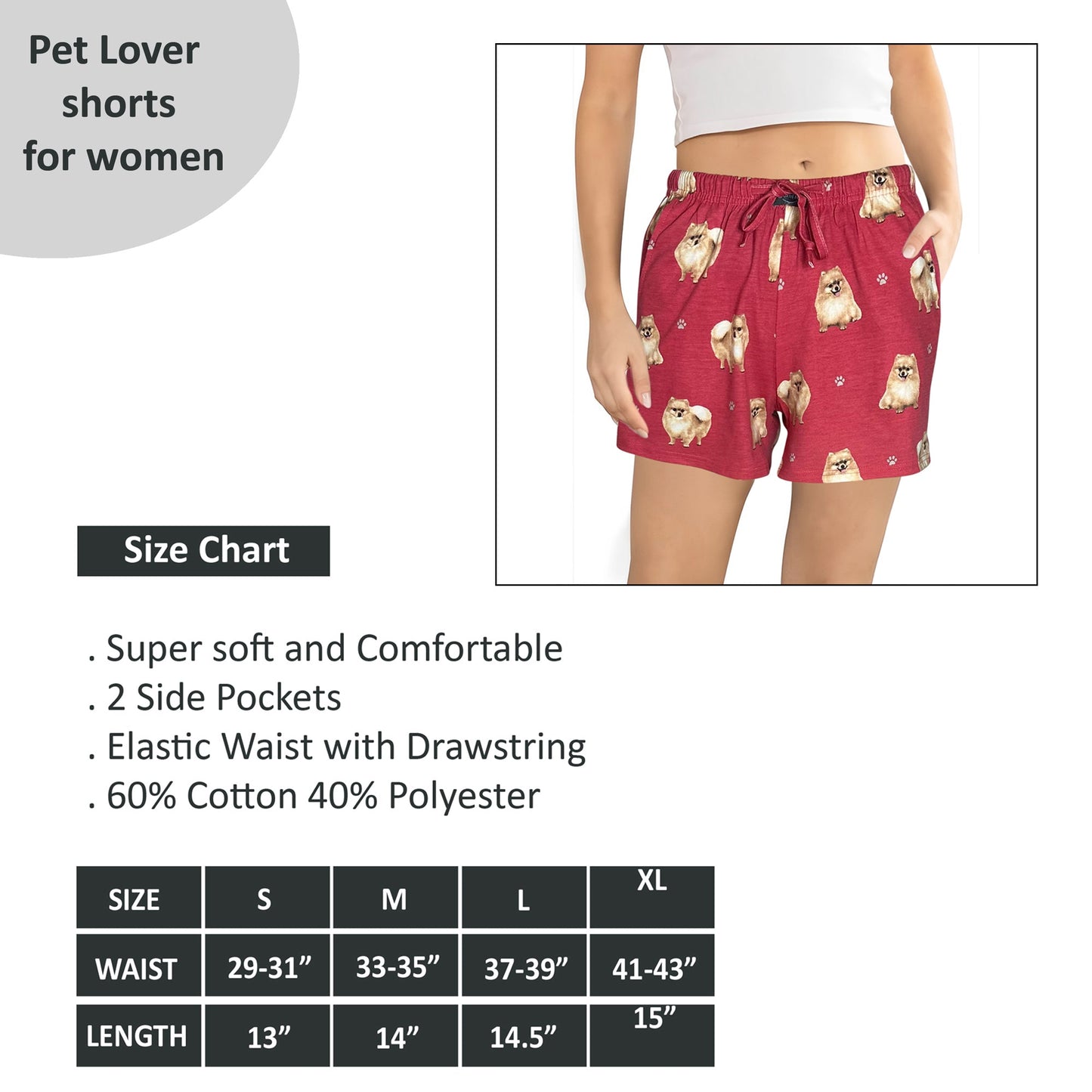 Pomeranian Shorts