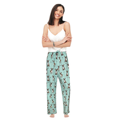 Chihuahua Pajama Bottoms - Unisex Cotton Blend PJs