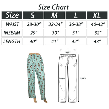 Chihuahua Pajama Bottoms - Unisex Cotton Blend PJs