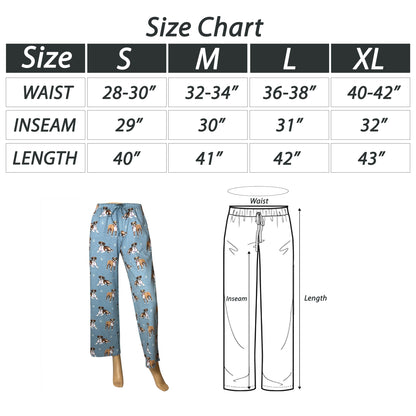 Boxer Pajama Bottoms - Unisex Cotton Blend PJs