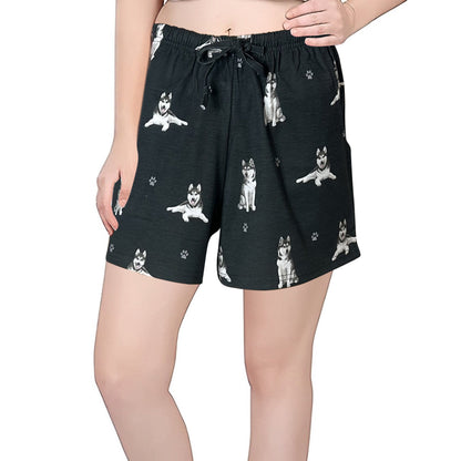 Siberian Husky Shorts