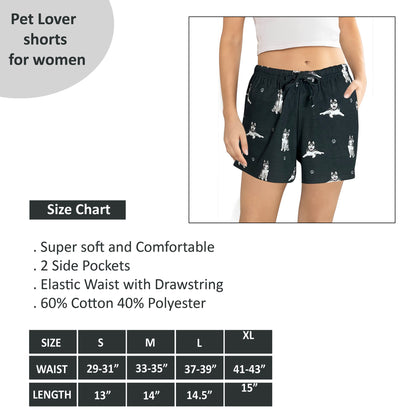 Siberian Husky Shorts