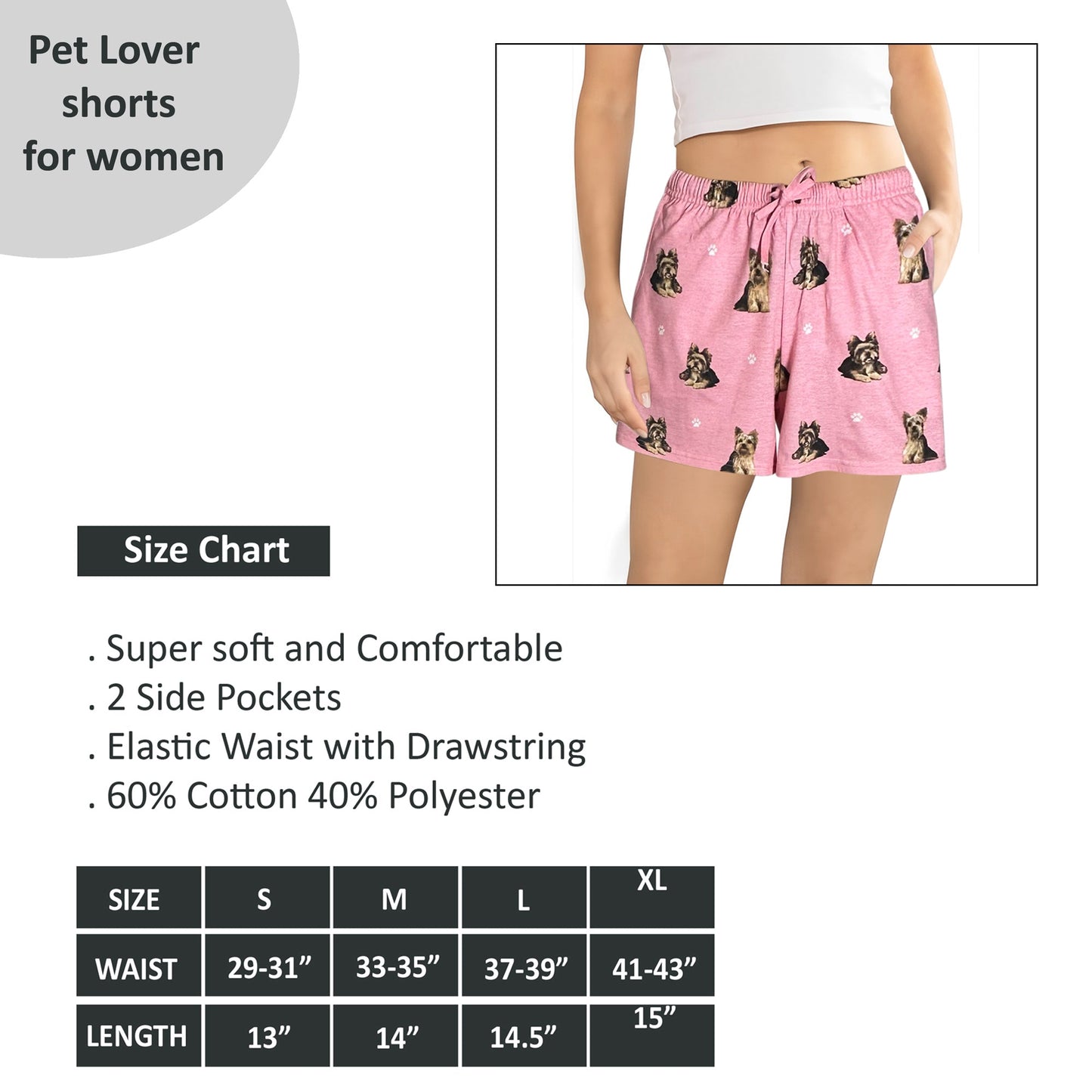 Yorkie Shorts